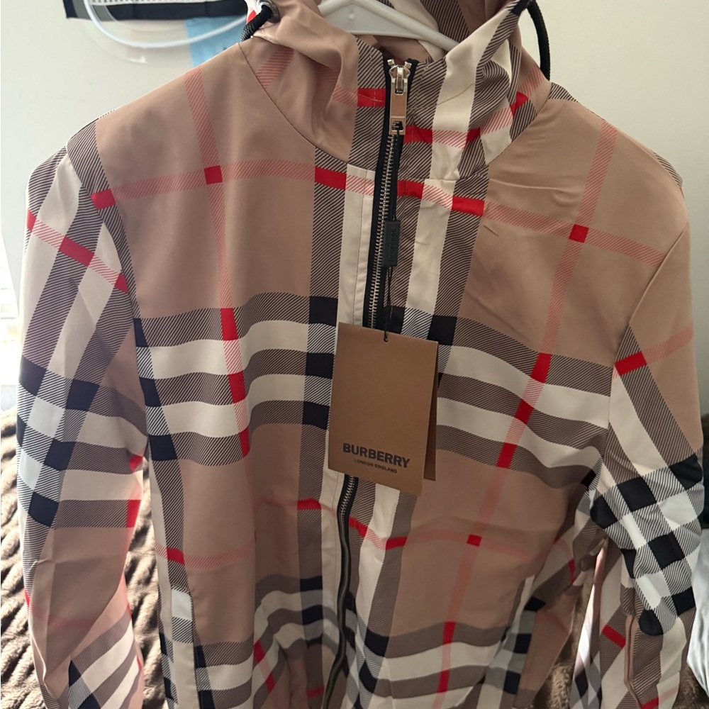 Burberry Checkered Jacket